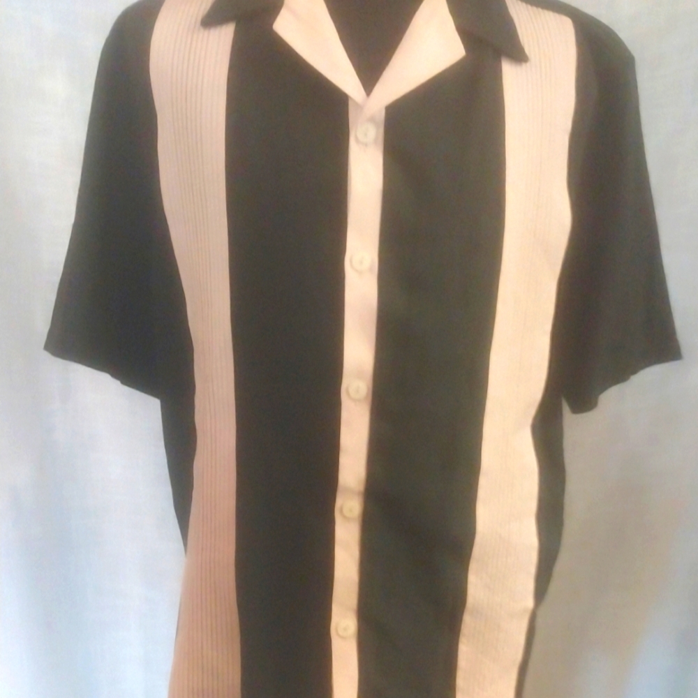 Vtg panel shirt